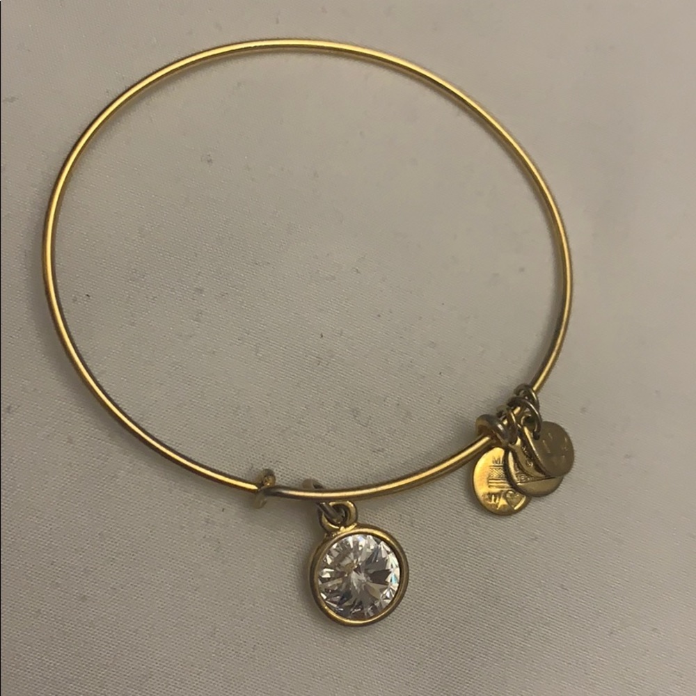 April birthstone Alex and ani bracelet
